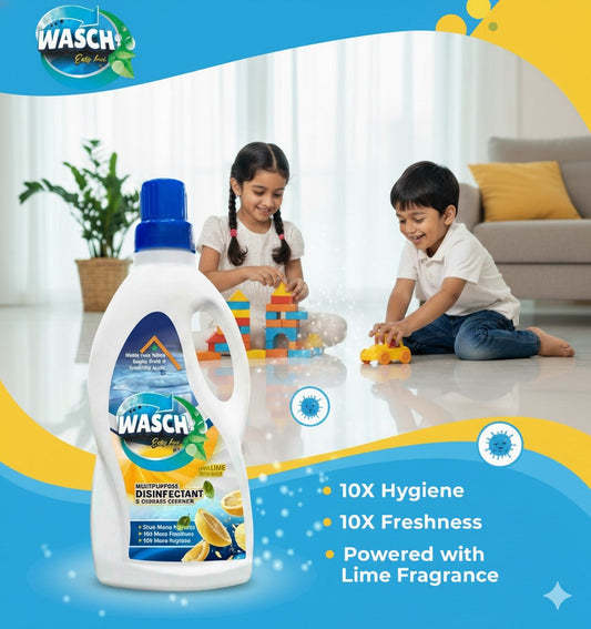 WASCH – Easy Hai Multi-Purpose Disinfectant: India’s Favourite All-in-One Cleaner for a Sparkling Home