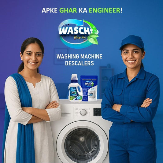 WASCH – Easy Hai! Washing Machine Descaler: Restore Freshness, Shine & Performance